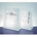 Custom Clear Plastic PP Printed Market/Store Shopping Tote Bag (OET-plastic bag(Y))